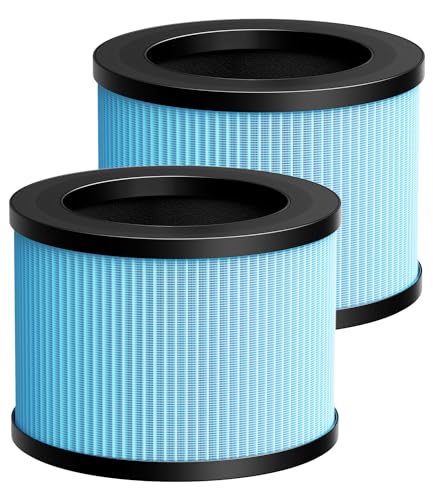 空気清浄機 JH01 JH01LX JH06 JH06LX 用 交換フィルター HEPAフィルター 小型空気清浄機 DH-JH01 適用 集じんフィルター 集塵・脱臭・除菌 一体型 2枚入り